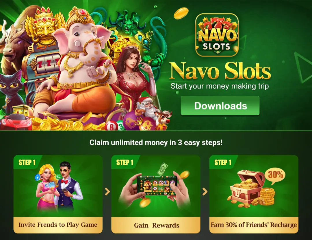Navo Slots Apk Banner